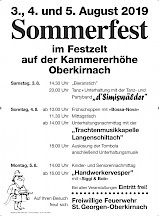Artikelvorschaubild Sommerfest Abt. Oberkirnach