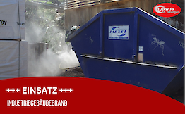 Artikelvorschaubild Brand in Sägewerk