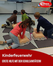 Artikelvorschaubild Erste-Hilfe bei der Kinderfeuerwehr