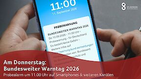 Artikelvorschaubild Bundesweiter Warntag 2026
