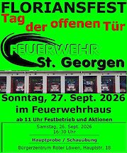 Artikelvorschaubild Aktionswochenende am 26. und 27.9. mit Hauptprobe und Floriansfest