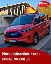 Artikelvorschaubild Herbstabschlussprobe Abteilung Langenschiltach